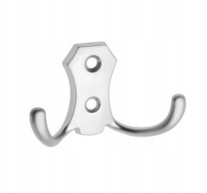 Wieszak na ubrania - haczyk - ALUMINIUM - 10szt