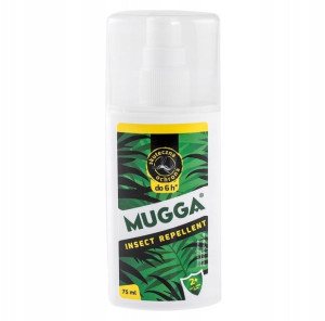 Repelent MUGGA spray 9,4% DEET 75 kleszcze komary
