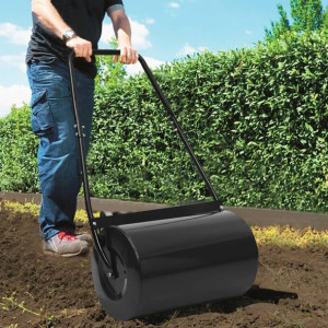 Lumarko Walec do trawnika, czarny, 63 cm, 50 L