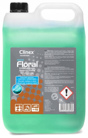 Clinex Floral OCEAN 5l płyn do mycia podłóg