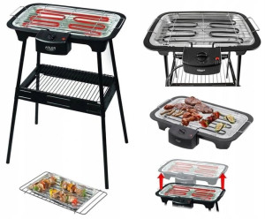 Grill Elektryczny Stojący,stołowy,balkonowy Adler