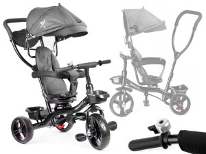 Rowerek Trójkołowy Trike Fix Lite Szary