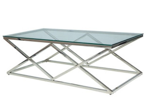Ława Zegna A Transparentny/srebrny 120x60