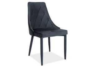 Krzesło Trix Velvet Czarny Bluvel19