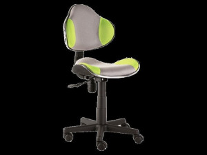 Fotel Obrotowy Q-g2 Zielono/szary