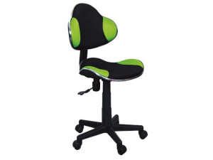 Fotel Obrotowy Q-g2 Zielono/czarny