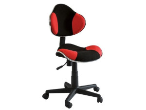 Fotel Obrotowy Q-g2 Czerwono/czarne