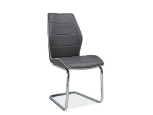 Krzesło H331 Chrom/szary