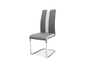 Krzesło H200 Chrom/szary