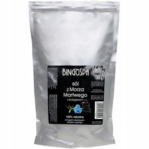 BingoSpa Sól z Morza Martwego z Kolagenem 1kg