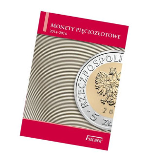 Album Fischer na monety 5 zł Odkryj Polskę 2014 - 2016 r.