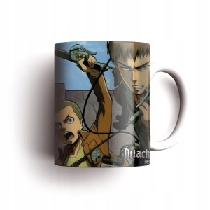 Kubek magiczny Manga Anime Attack on Titan