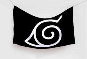 Flaga Naruto - Konoha