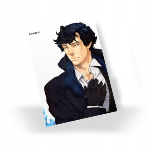 Plakat A3 Anime Manga Sherlock