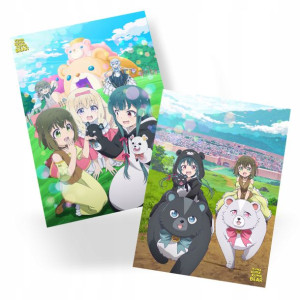 Plakat A3 Kuma Kuma Kuma Bear Anime DO WYBORU