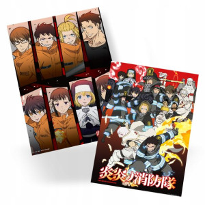 Plakat A3 Fire Force Manga Anime DO WYBORU