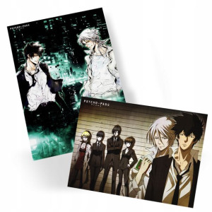 Plakat Anime Manga Psycho-Pass DUŻY WYBÓR