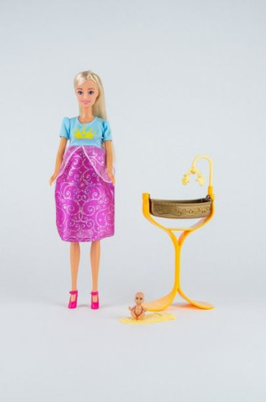 Lalka W Ciąży 30 Cm. + Akcesoria