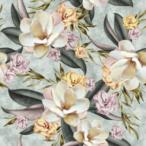 Tkanina Zasłonowa Materiał Magnolie 390928-001