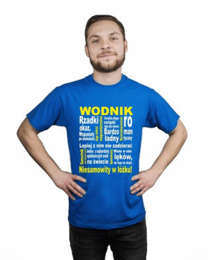 Koszulka męska ZNAK ZODIAKU WODNIK r XL