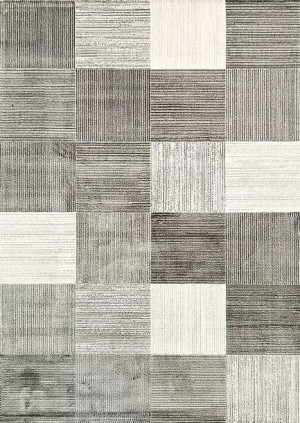 Dywan akrylowy VALS 8002 szary 160x230