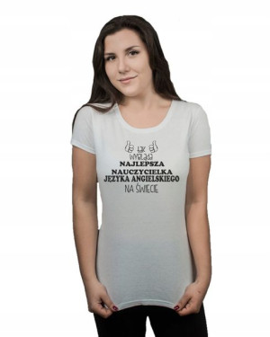 Koszulka Najlepsza Nauczycielka Angielskiego S