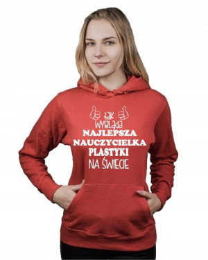Bluza damska kangur NAUCZYCIELKA PLASTYKI M