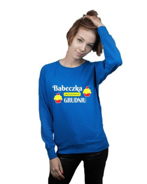 Bluza damska BABECZKA URODZONA W GRUDNIU XL