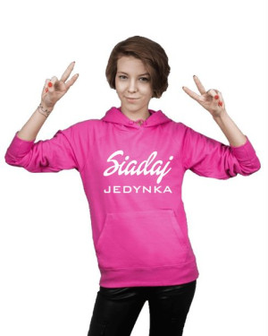 Bluza damska kangur SIADAJ JEDYNKA r XL