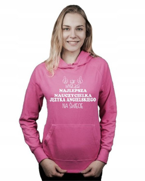 Bluza kangur NAUCZYCIELKA ANGIELSKIEGO S