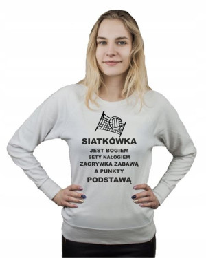 Bluza damska SIATKÓWKA XL