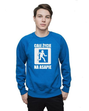 Bluza męska CAŁE ŻYCIE NA ASAPIE XXL