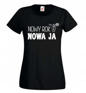 Koszulka damska NOWY ROK NOWA JA XXL