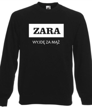Bluza damska ZARA WYJDĘ ZA MĄŻ XL