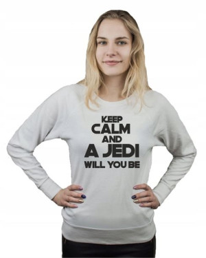Bluza damska KEEP CALM JEDI STAR WARS XL