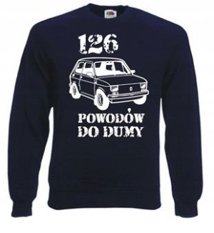 Bluza męska 126 POWODÓW DO DUMY M