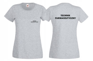 Koszulka damska TECHNIK FARMACEUTYCZNY XXL