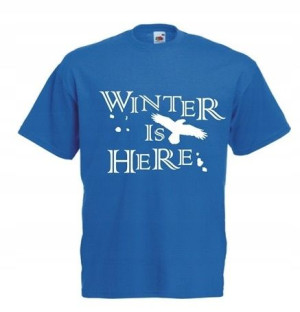 Koszulka męska WINTER IS HERE GRA O TRON L