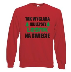 Bluza męska NAJLEPSZY LEŚNIK NA ŚWIECIE L