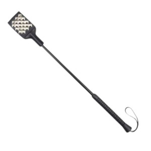 Frustino Square Spot Riding Crop black