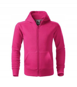 Bluza rozpinana dziecięca PURPUROWA 134cm