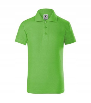 Koszulka Polo dziecięca Pique 222 GREEN r 110cm