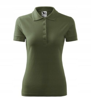 Koszulka Polo damska Pique 210 KHAKI S