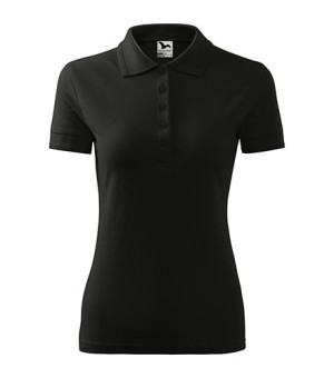 Koszulka Polo damska Pique 210 CZARNA S