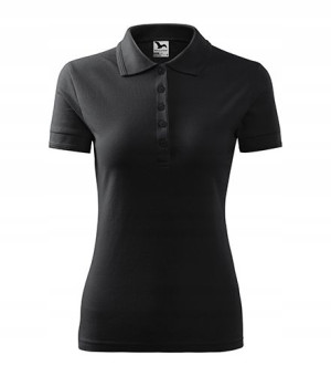 Koszulka Polo damska Pique 210 EBONY GRAY XS
