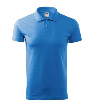100% bawełny Koszulka Polo Malfini 202 LAZUROWA M