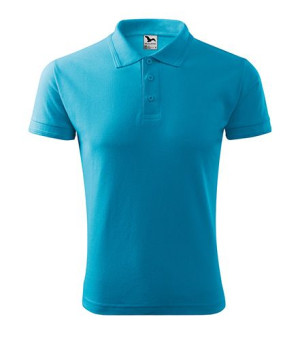 Koszulka Polo męska Pique 203 TURKUS XL
