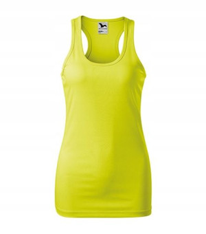 Top damski Malfini Racer 167 NEON YELLOW r L
