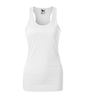 Top damski Malfini Racer 167 BIAŁY r XL