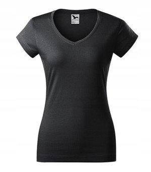 Koszulka Malfini Fit V-neck 162 EBONY GRAY r XS